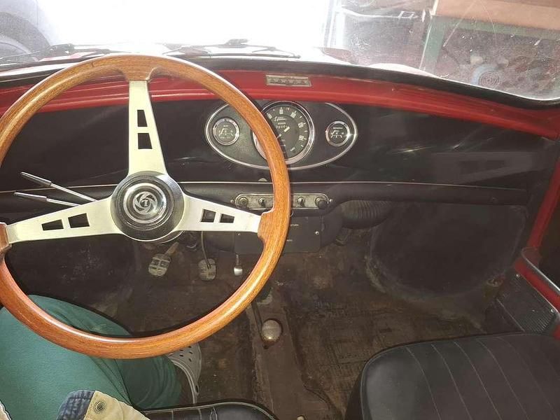 Usata Innocenti Mini 54 CV (39 kW) 1967 Rosso Utilitaria