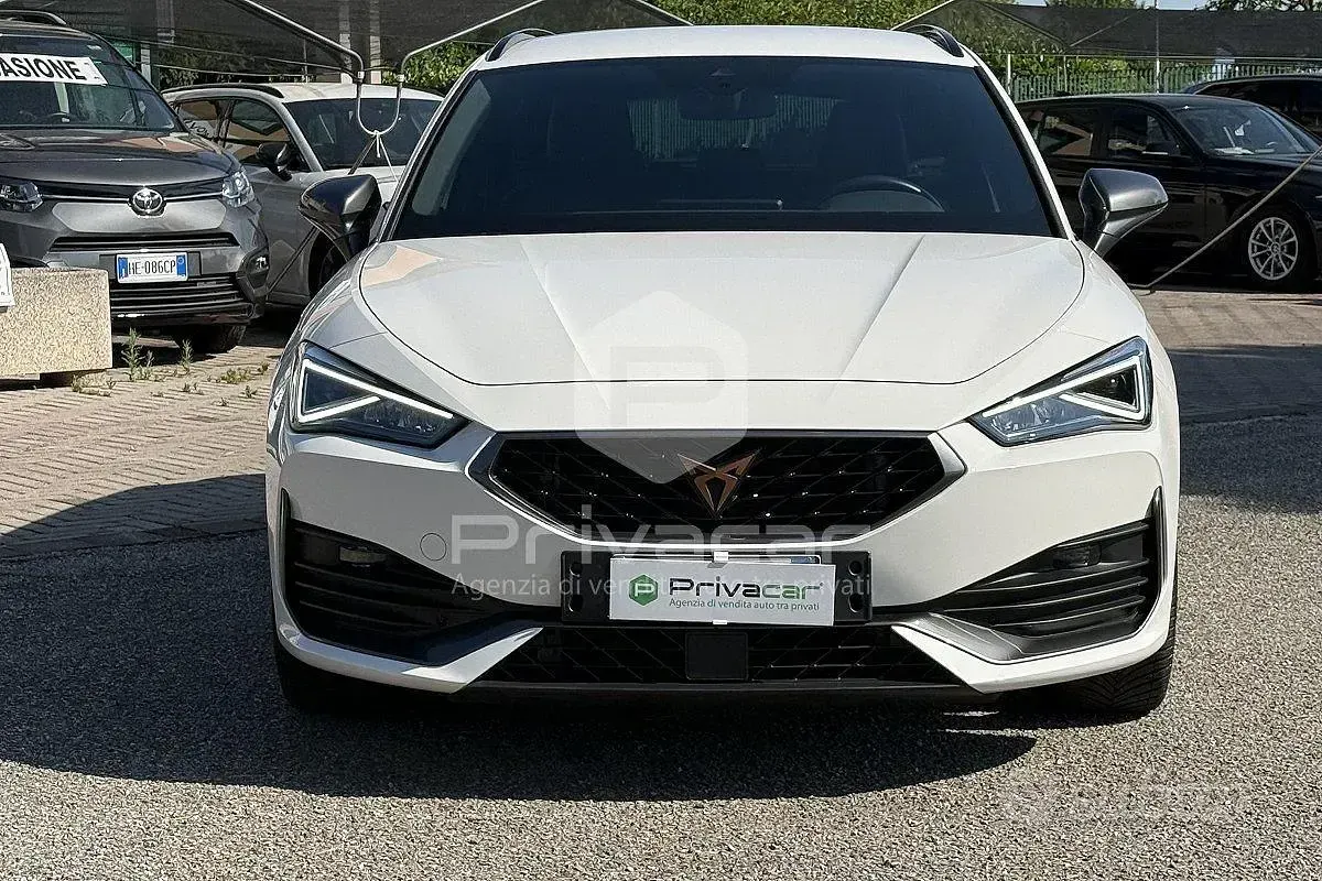 Usata Cupra Leon 150 CV (110 kW) 2024 Bianco Station wagon