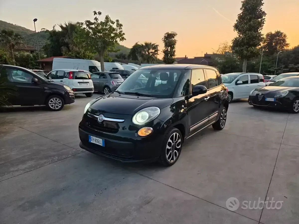 Usata Fiat 500L Pop Star 85 CV (62 kW) 2013 Nero Monovolume