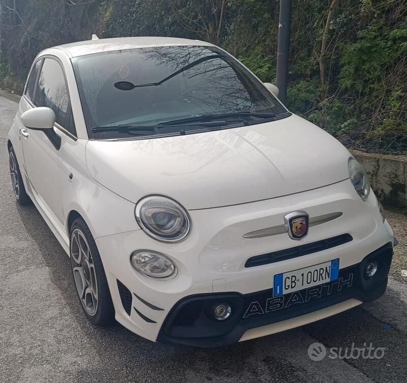 Bianco Usata 2020 Abarth 595 Due volumi | 14.500 € (Super prezzo) - Immagine 1/4