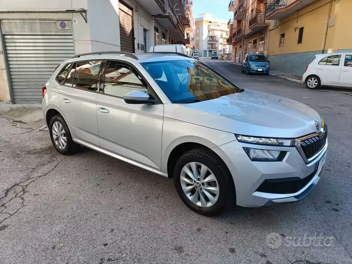 Usata Skoda Kamiq Ambition 95 CV (69 kW) 2021 Grigio SUV