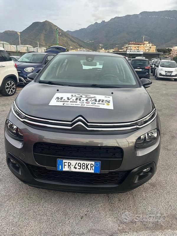Usata Citroën C3 PureTech 81 CV (59 kW) 2018 Grigio Utilitaria