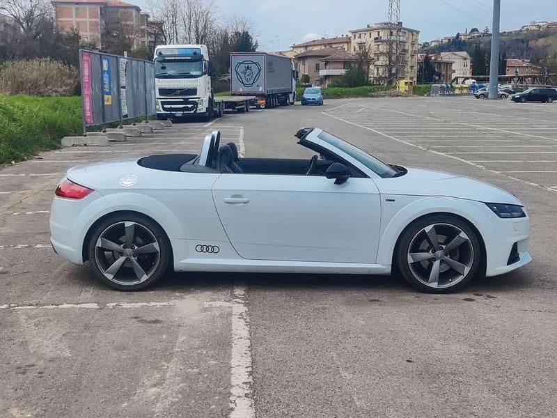 Usata Audi TT Roadster S-Line 184 CV (135 kW) 2015 Bianco Cabrio