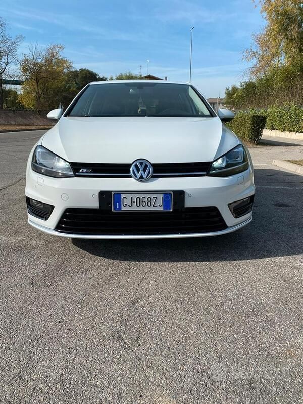 Usata VW Golf VII Sport 115 CV (84 kW) 2016 Bianco Berlina