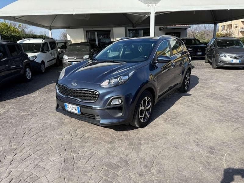 Usata Kia Sportage 136 CV (100 kW) 2021 Blue frame SUV