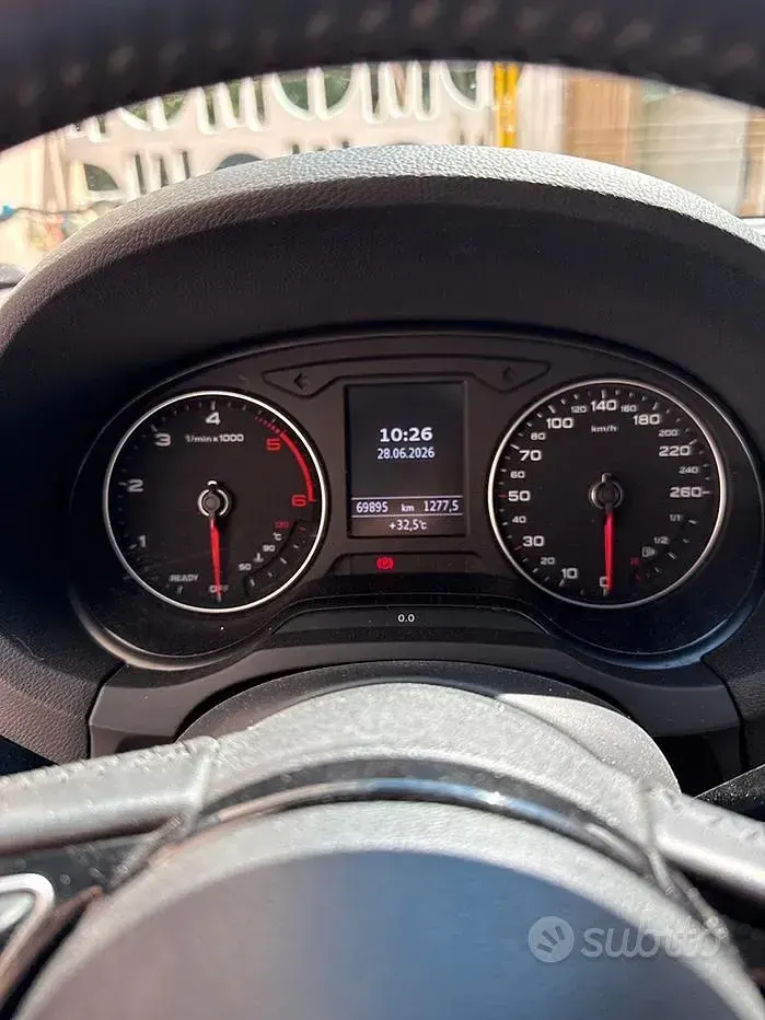 Usata Audi A3 116 CV (85 kW) 2019 Bianco Berlina
