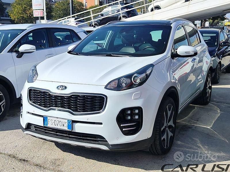 Brugt Kia Sportage GT-Line 185 HK (136 kW) 2018 Hvid SUV