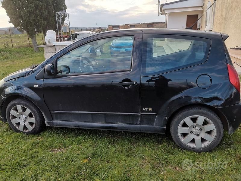 Usata Citroën C2 VTR Sport 73 CV (53 kW) 2007 Nero Utilitaria
