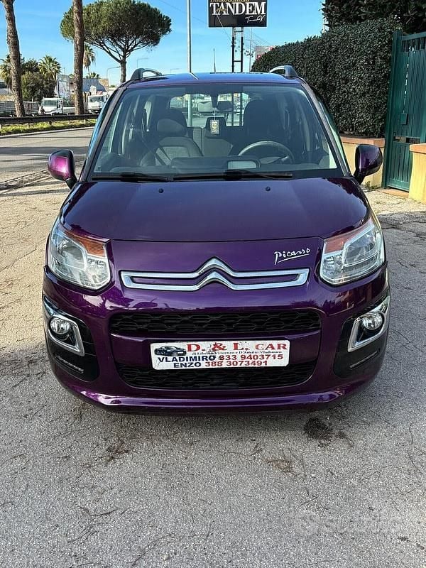 Usata Citroën C3 Picasso Exclusive 92 CV (67 kW) 2015 Viola Monovolume