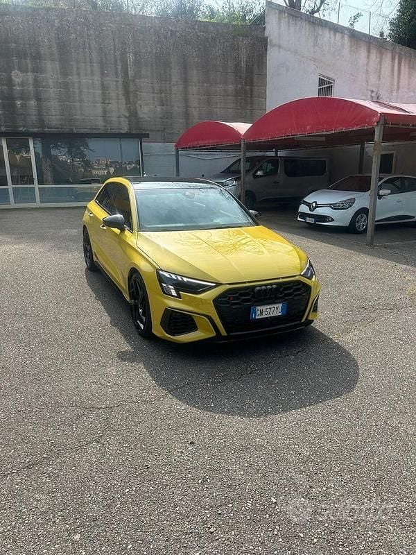 Usata Audi A3 Advanced 310 CV (228 kW) 2023 Giallo Berlina