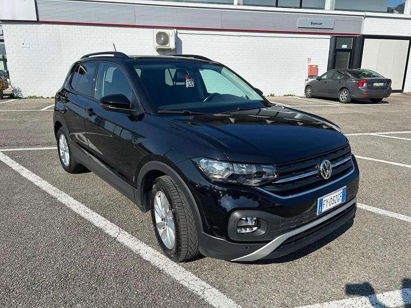 Usata VW T-Cross 95 CV (69 kW) 2019 Nero SUV