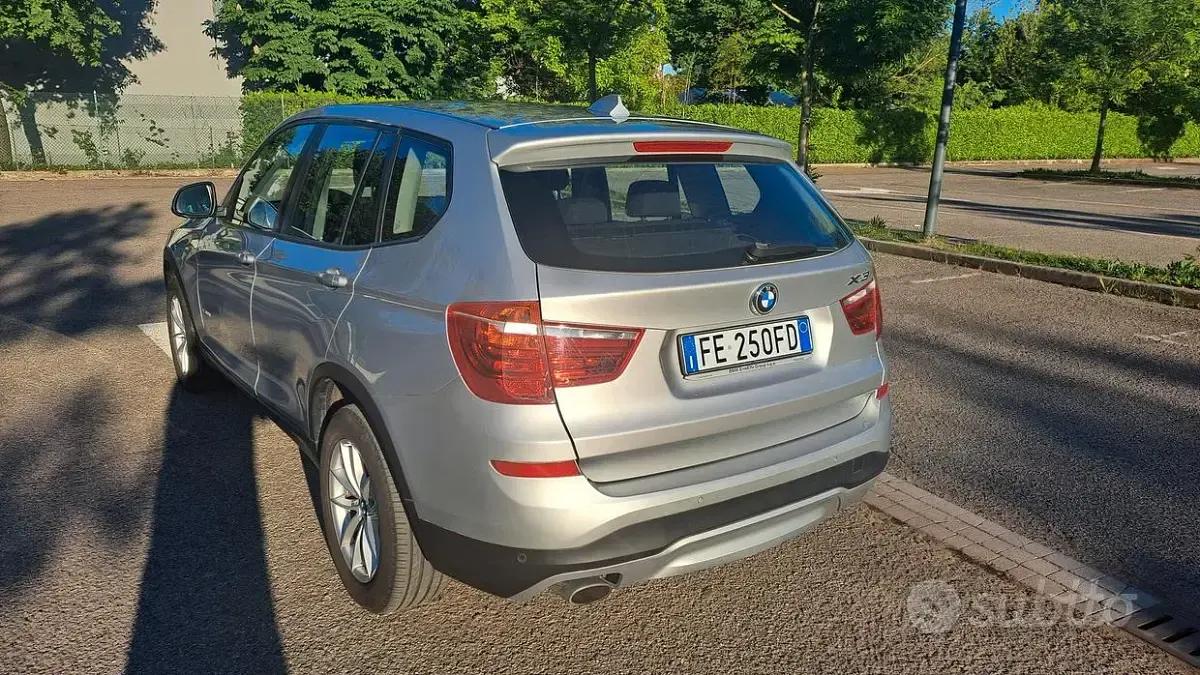 Usata BMW X3 150 CV (110 kW) 2016 Grigio SUV