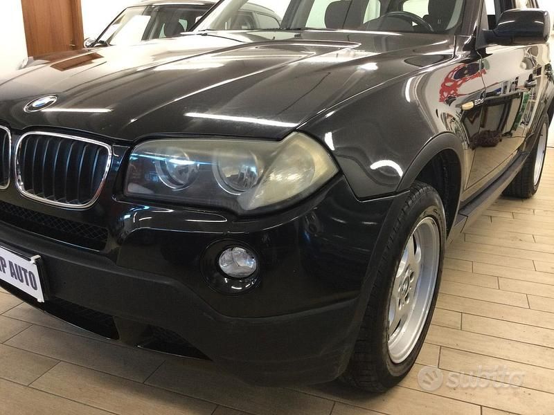 Usata BMW X3 150 CV (110 kW) 2007 Nero SUV