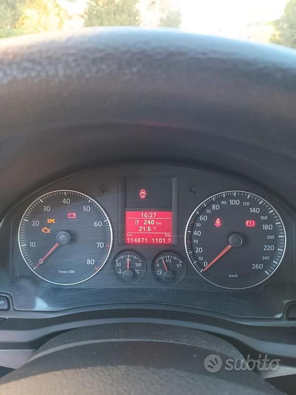 Usata VW Eos 122 CV (89 kW) 2008 Nero Cabrio