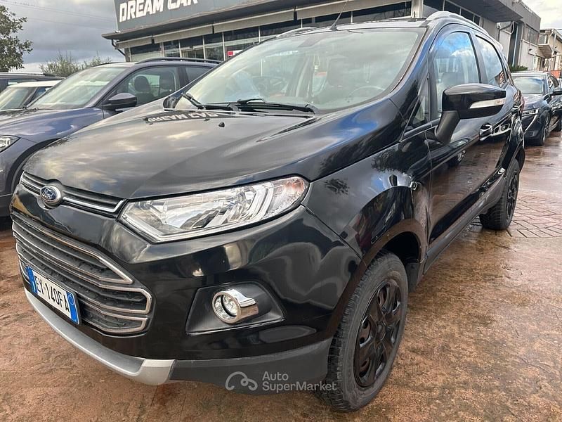 Usata Ford Ecosport 125 CV (91 kW) 2015 Nero SUV