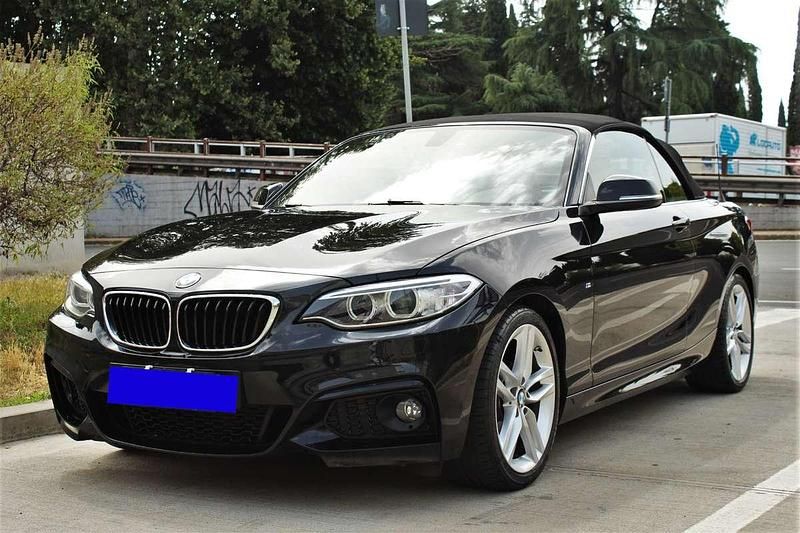 Usata BMW 218 M Sport 150 CV (110 kW) 2016 Nero Cabrio