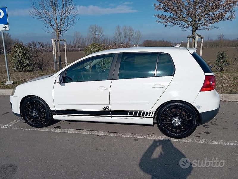 Usata VW Golf VI GT 140 CV (102 kW) 2008 Bianco Utilitaria