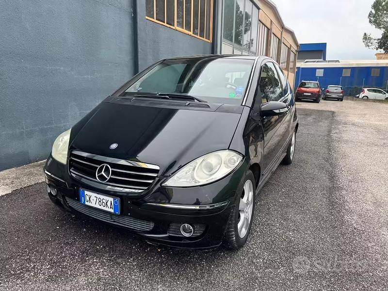 Usata Mercedes A160 Avantgarde 81 CV (59 kW) 2006 Nero Coupé