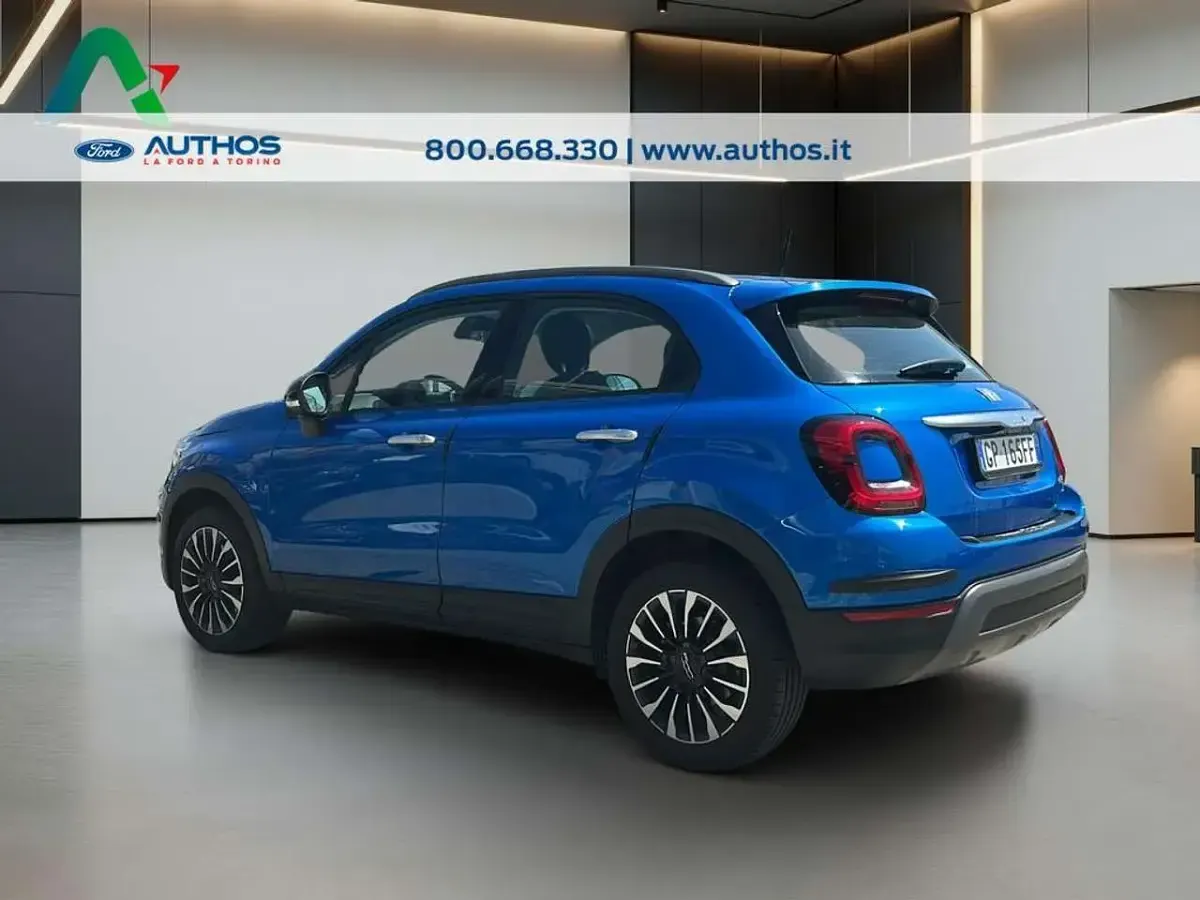Usata Fiat 500X Red 131 CV (96 kW) 2023 Blu SUV