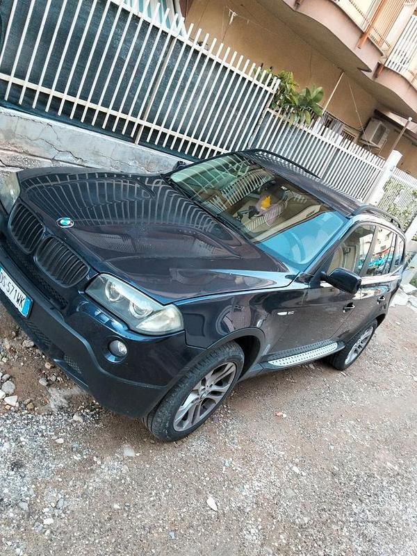 Usata BMW X3 Efficient Dynamics 177 CV (130 kW) 2008 Blu SUV
