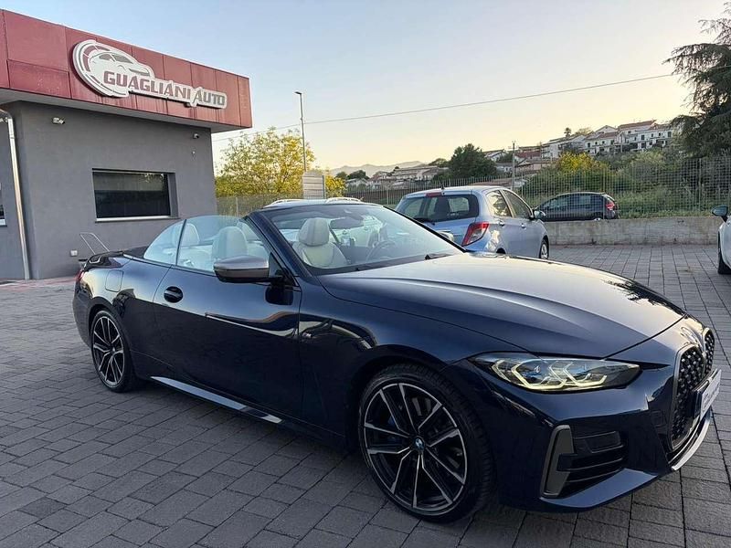 Usata BMW 440 Cabriolet M Sport 374 CV (275 kW) 2022 Blu/azzurro Cabrio