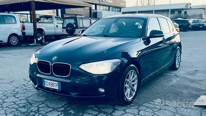 Usata BMW 116 Efficient Dynamics 116 CV (85 kW) 2013 Blu Utilitaria