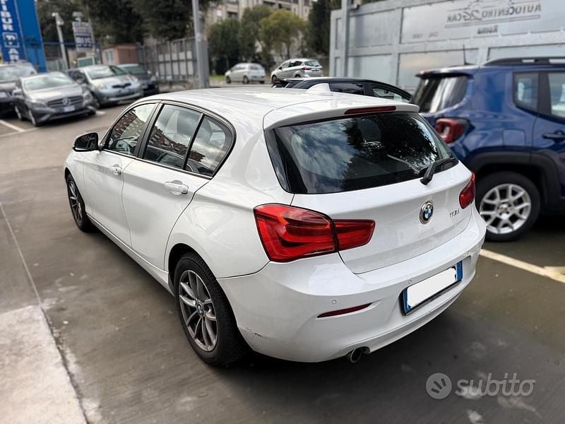 Usata BMW 116 Efficient Dynamics 116 CV (85 kW) 2017 Bianco Utilitaria
