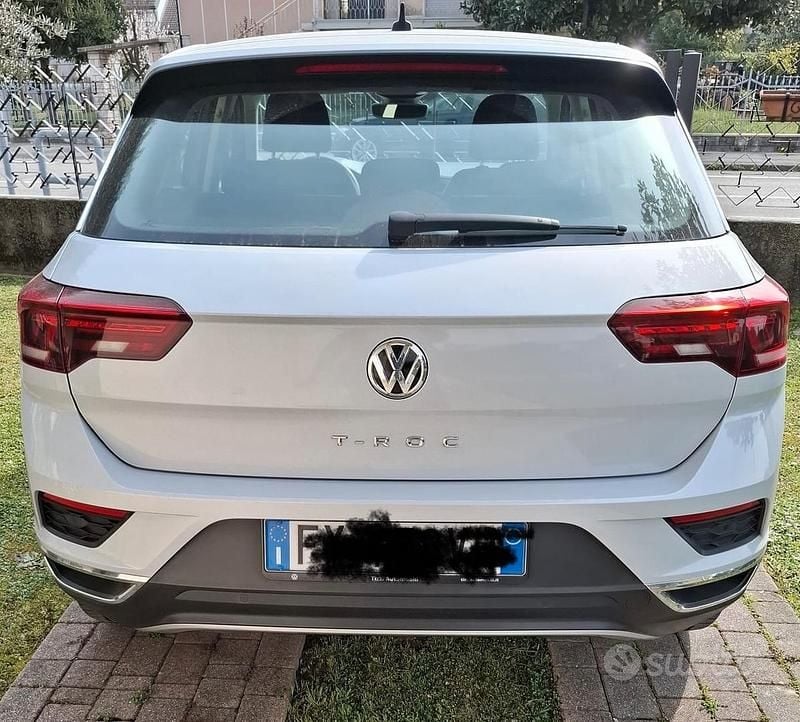 Usata VW T-Roc Advance 116 CV (85 kW) 2019 Bianco SUV