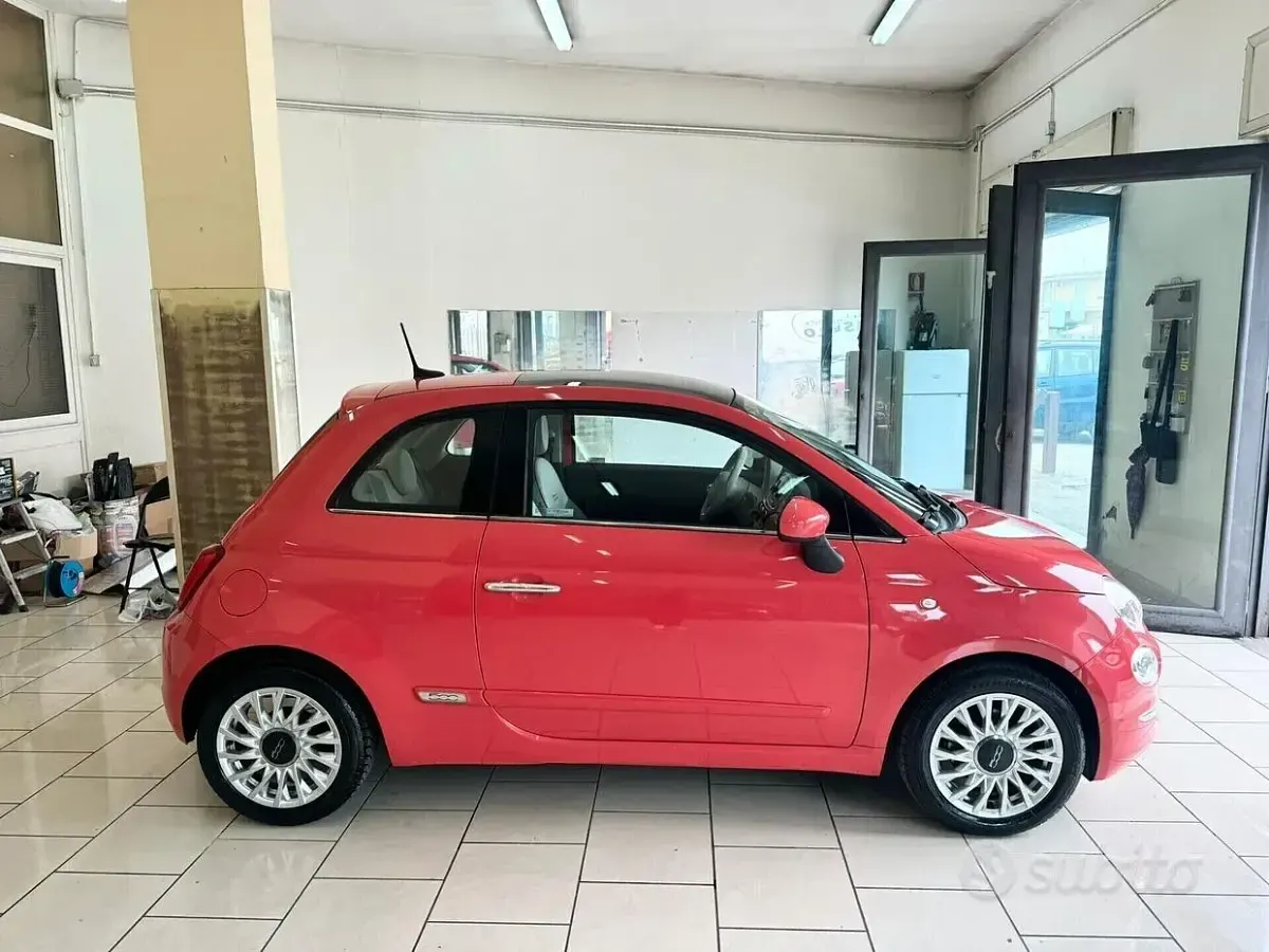 Usata Fiat 500 Lounge 69 CV (50 kW) 2016 Rosso Berlina