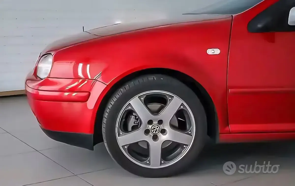 Usata VW Golf IV GTI 150 CV (110 kW) 2001 Rosso Berlina