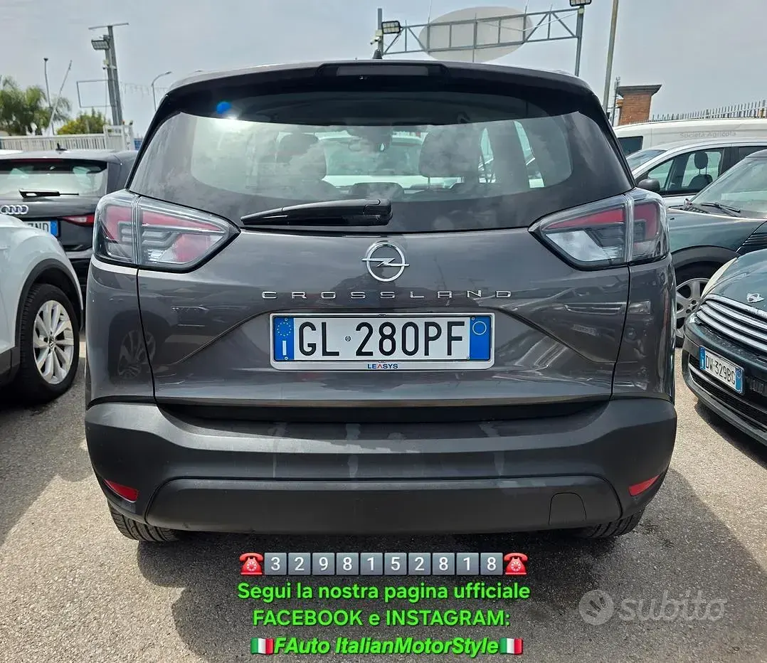 Gebraucht Opel Crossland X Edition 83 PS (61 kW) 2022 Grau SUV