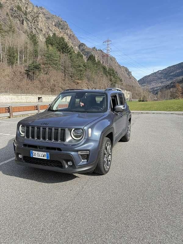 Usata Jeep Renegade 241 CV (177 kW) 2022 Blu/azzurro SUV