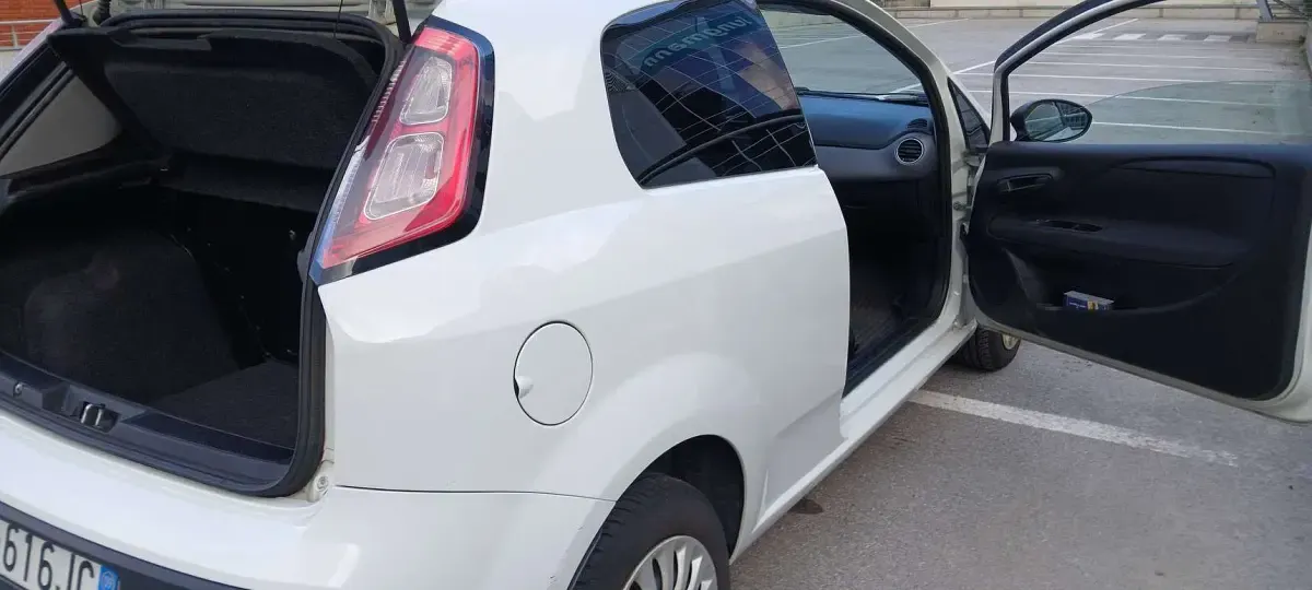 Usata Fiat Punto Evo Active 77 CV (56 kW) 2009 Bianco Utilitaria