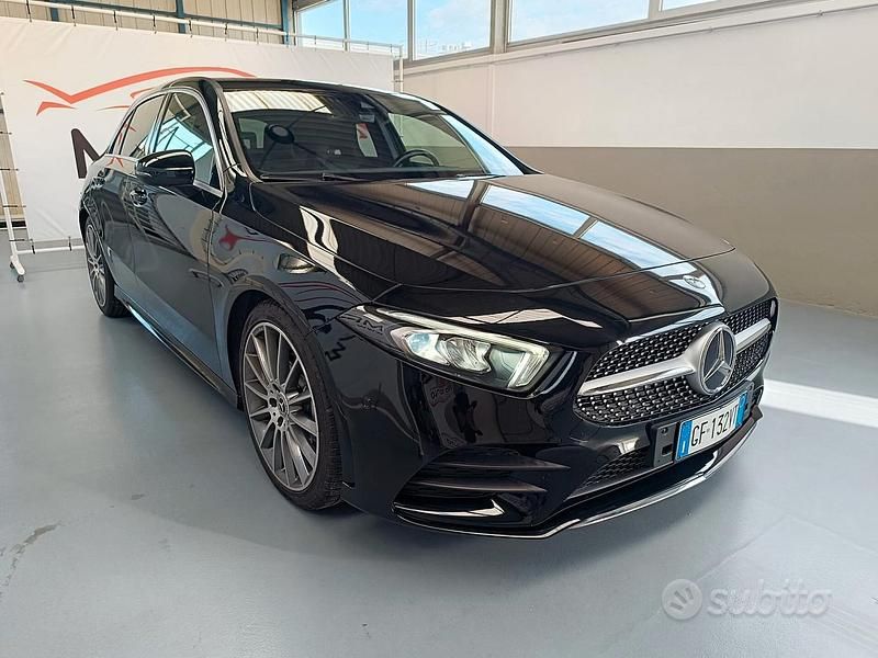 Usata Mercedes A180 Premium 116 CV (85 kW) 2021 Nero Berlina
