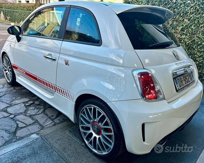Usata Fiat 500 Abarth 160 CV (117 kW) 2008 Bianco Berlina