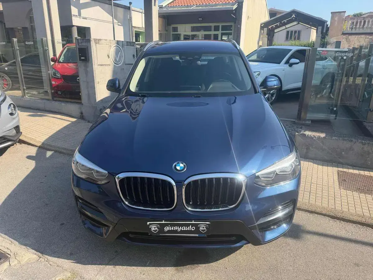 Usata BMW X3 Advantage 190 CV (139 kW) 2021 Blu SUV