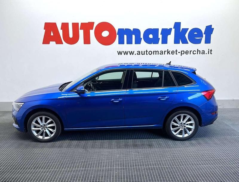 Usata Skoda Scala Style 110 CV (80 kW) 2024 Blu/azzurro Utilitaria