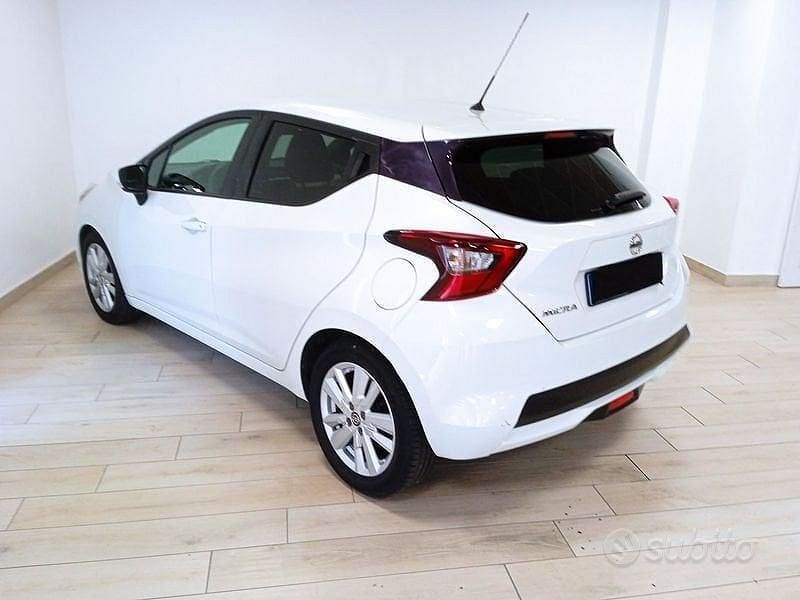 Second-hand Nissan Micra Acenta 101 CP (74 kW) 2019 Alb Hatchback
