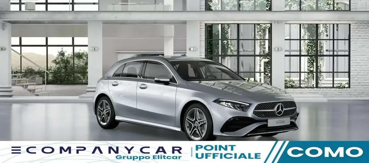 Usata Mercedes A180 Advanced Plus 136 CV (100 kW) 2025 Argento high tech Berlina