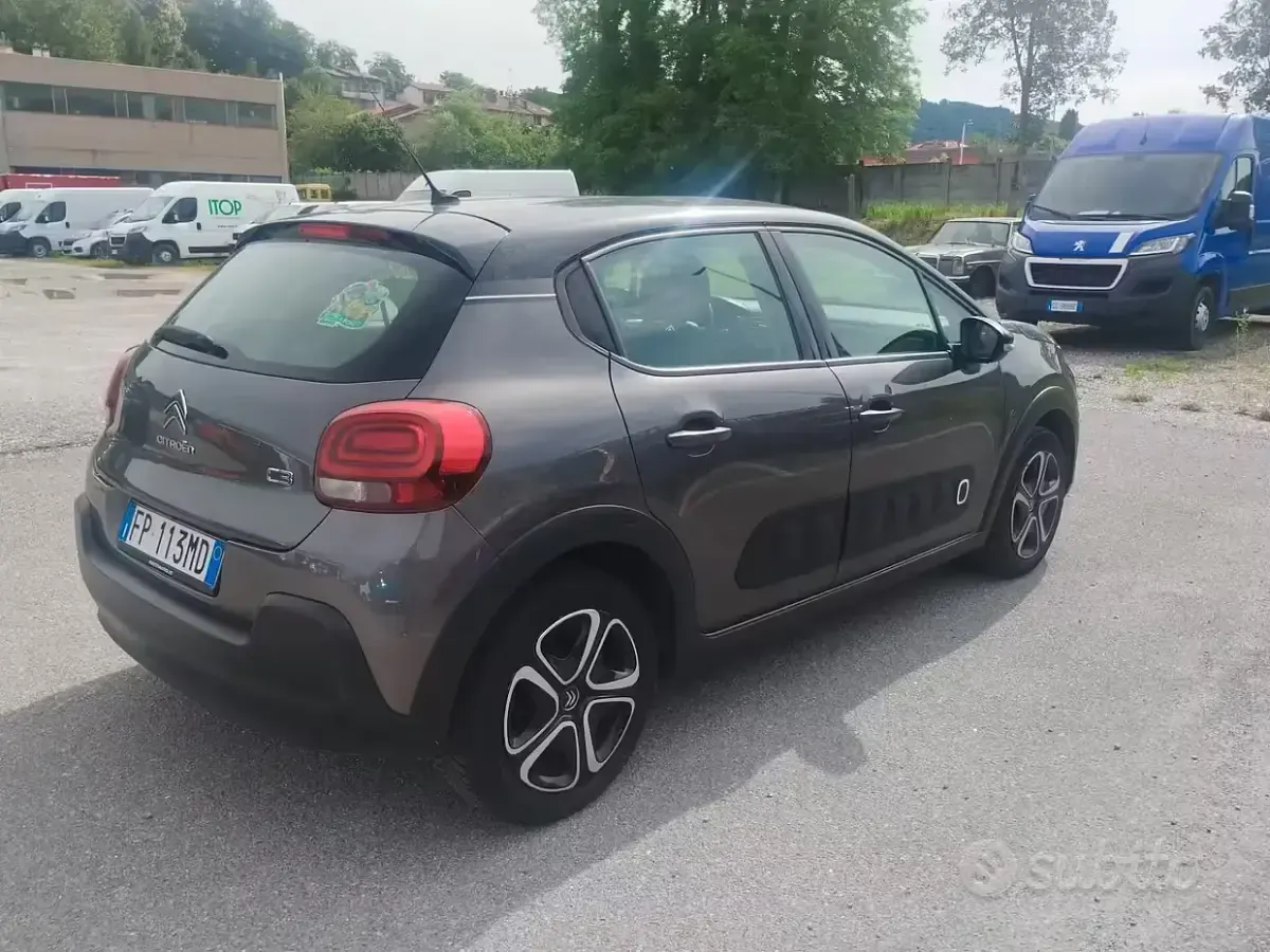 Usata Citroën C3 Feel 83 CV (61 kW) 2018 Grigio Utilitaria