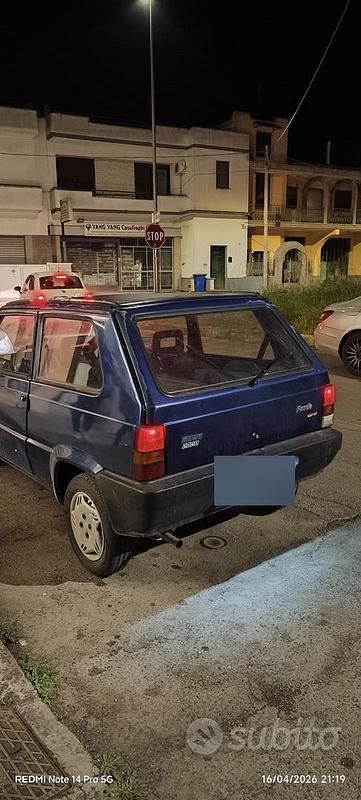 Usata Fiat Panda 54 CV (39 kW) 2003 Blu Utilitaria