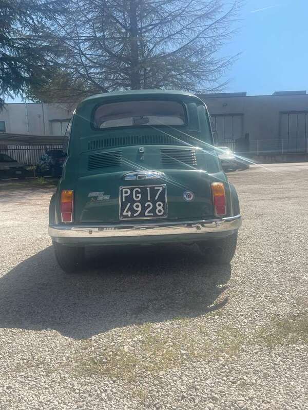Usata Fiat 500 18 CV (13 kW) 1971 Verde Utilitaria