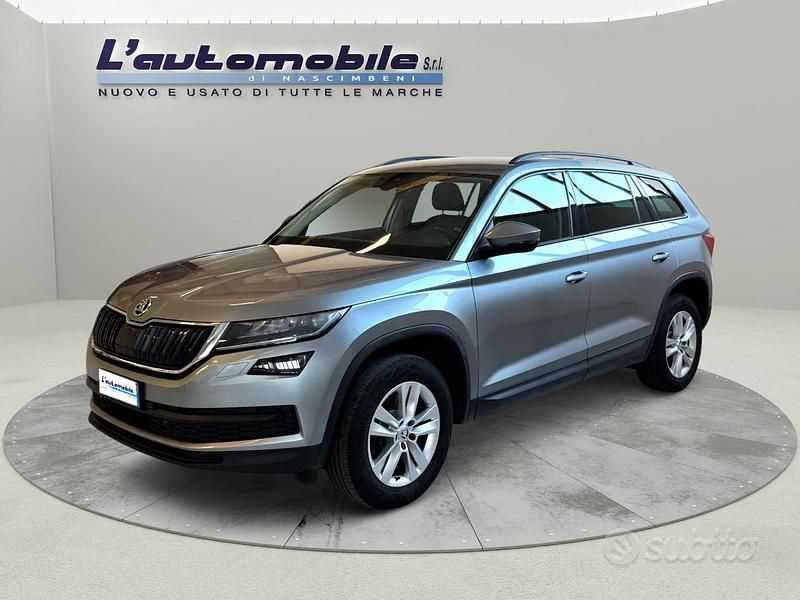 Grigio Usata 2021 Skoda Kodiaq SUV | 21.500 € (Buon prezzo) - Immagine 1/4