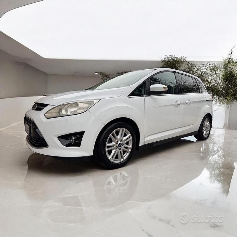 Usata Ford C-MAX 163 CV (119 kW) 2013 Bianco Monovolume