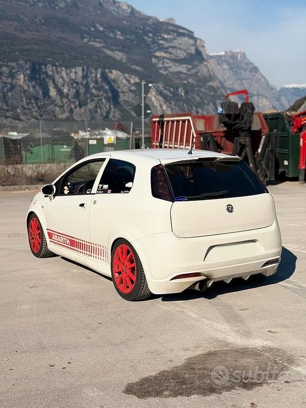Usata Abarth Grande Punto 2007 Bianco Utilitaria