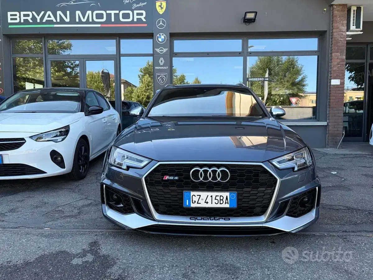 Usata Audi RS4 450 CV (330 kW) 2019 Grigio Station wagon