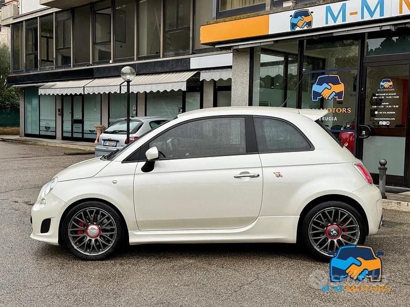 Usata Abarth 500 135 CV (99 kW) 2008 Bianco Utilitaria