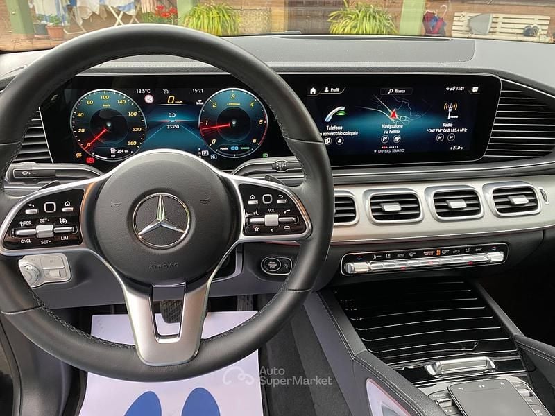 Usata Mercedes GLE300 272 CV (200 kW) 2023 Nero Coupé