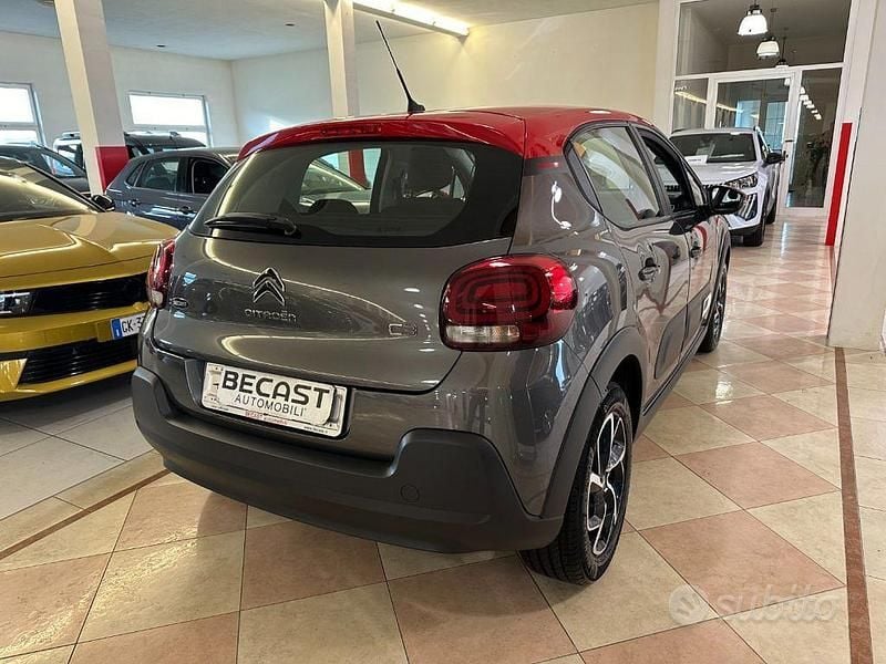 Usata Citroën C3 Feel 83 CV (61 kW) 2022 Grigio scuro metallizzato Utilitaria
