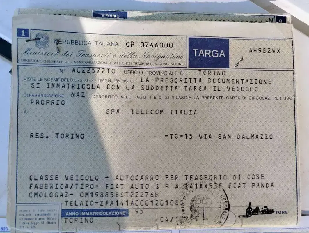 Usata Fiat Panda 4x4 64 CV (47 kW) 1996 Bianco Utilitaria